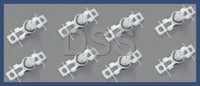 Genuine BMW E46 323i 325i 325Xi Wagon 328i 330i Set of 8 Clamps for Roof Ledge M