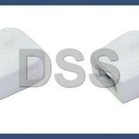 New Genuine BMW Door Latch Buffer Stop Bumper Set of 2 E10 E23 E28 M5 OEM