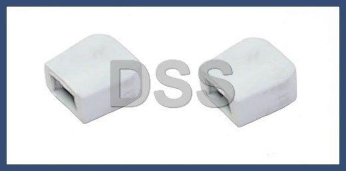 New Genuine BMW Door Latch Buffer Stop Bumper Set of 2 E10 E23 E28 M5 OEM