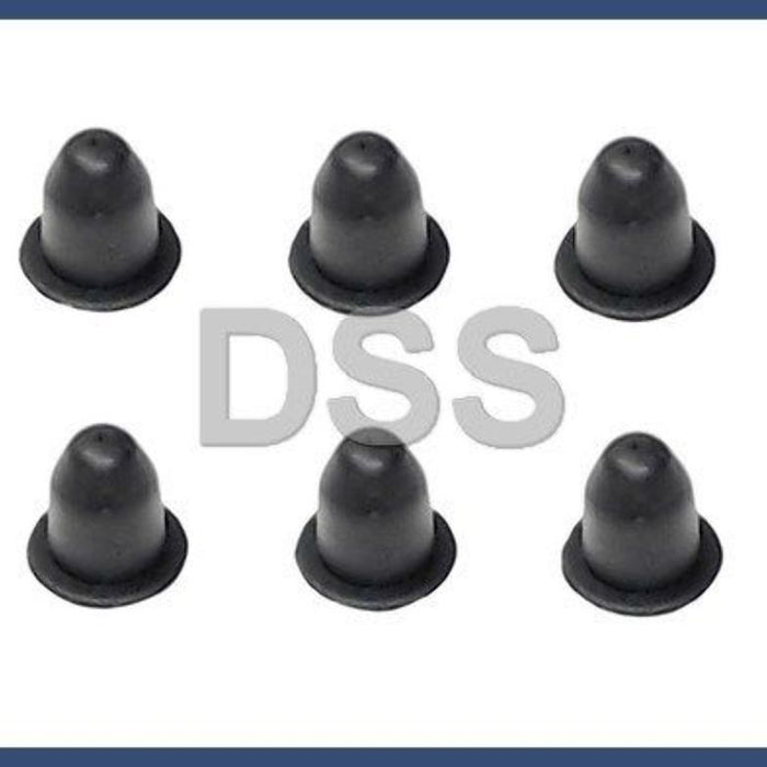 BMW e34 e36 e38 e53 Grommet Set of 6 exterior trim trunk convertible top GENUINE