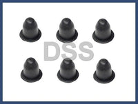 BMW e34 e36 e38 e53 Grommet Set of 6 exterior trim trunk convertible top GENUINE