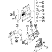 New Genuine Mopar Cover Screw 2015-2023 OE 5XG40LXHAA