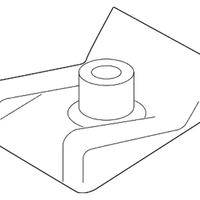 Pack of 10 New Genuine BMW Body Nut (2002-2021) OE 61131372033