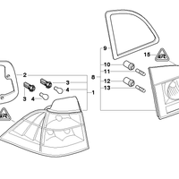 New Genuine BMW Universal Socket Housing (1989-2020) OE 61136984750