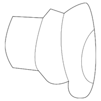 New Genuine BMW Rubber Grommet (1987-2006) OE 61311369343