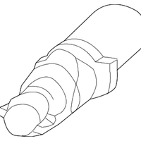 New Genuine BMW Spray Nozzle Right (2014-2019) OE 61677292658