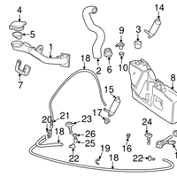 New Genuine BMW Spray Nozzle Right (1995-2001) OE 61678352896