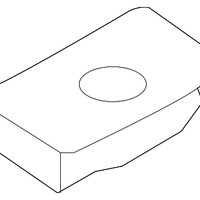 New Genuine Nissan Front Bumper Fog Light Housing Clip (2004-2023) OE 622285Z000