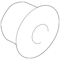 New Genuine Infiniti Screw Grommet OE 623190W000