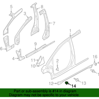 New Genuine Infiniti Screw Grommet OE 623190W000