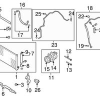 New Genuine Nissan Guide-Air,Front 628231VK1A / 62823-1VK1A OEM