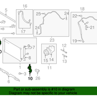 New Genuine Nissan Guide-Air,Front 628231VK1A / 62823-1VK1A OEM