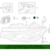 New Genuine BMW Plug (2019-2023) OE 63117489213