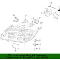 New Genuine BMW Support (2009-2012) OE 63127246480