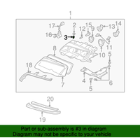 New Genuine BMW Expanding Nut (1997-2023) OE 63128374670