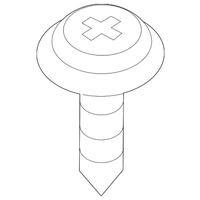 New Genuine BMW Fillister Head Screw (2000-2017) OE 63176906915