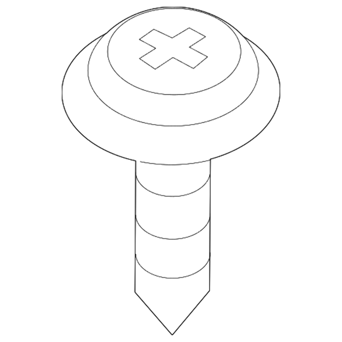 New Genuine BMW Fillister Head Screw (2000-2017) OE 63176906915