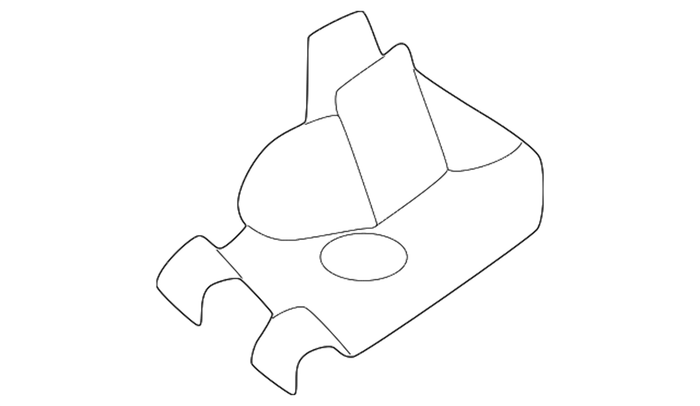 New Genuine BMW Fog Lamp Clamp (1999-2001) OE 63178380056
