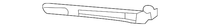 New Genuine Nissan / Infiniti Stay-Front Fender,Rh 631801LA0A OEM