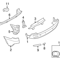 New Genuine BMW Reflector Right 631410 OE 63217158950