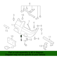 New Genuine Nissan Clip 6384840Y00 / 63848-40Y00 OEM