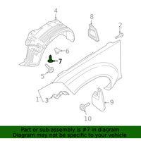 New Genuine Infiniti Clip 638489Y000 OEM