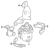 New Genuine BMW Auxiliary Water Pump (2008-2019) OE 64119230233