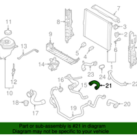 New Genuine BMW Coolant Hose Supply 2.2 (2007-2019) OE 64216955922