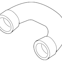 New Genuine BMW Coolant Hose Supply 2.2 (2007-2019) OE 64216955922