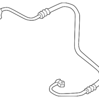 New Genuine BMW Condenser Dryer Pressure Hos (1999-2006) OE 64536904013