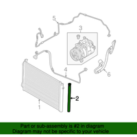 New Genuine BMW Drier Insert (2006-2016) OE 64536936557