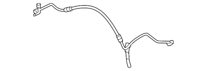 New Genuine BMW Pressure Hose Assembly (2010-2017) OE 64539209718