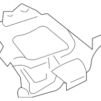 New Genuine Infiniti Bracket Assy-Canister 64824CD000 OEM