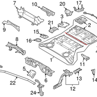 New Genuine Infiniti Bracket Assy-Canister 64824CD000 OEM