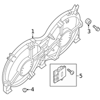 New Genuine Nissan Bush-Rubber 648353JA1A / 64835-3JA1A OEM
