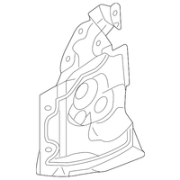New Genuine Nissan Cover-Splash,Hoodledge Rh 64838JG00A / 64838-JG00A OEM