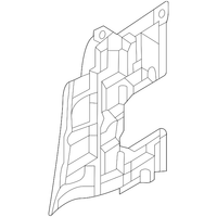 New Genuine Nissan Cover-Front Under,Lh 648396RA0A OE