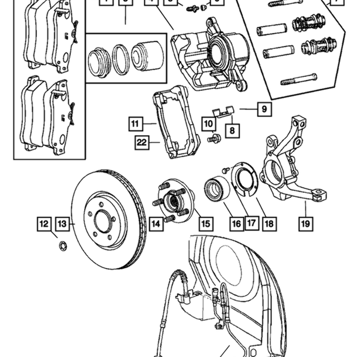 Genuine Mopar  OE Bolt 6506730AA