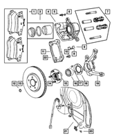 Genuine Mopar  OE Bolt 6506730AA