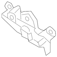 Genuine Nissan Male Hood Lock OEM 656013LM2C