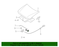 New Genuine Nissan Grommet-Rod OE 657738J02A