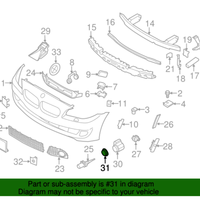 New Genuine BMW Decoupling Ring Pdc Torque C (2007-2019) OE 66209142107