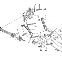 Genuine Maserati Special Washer (x1) OE 670002856