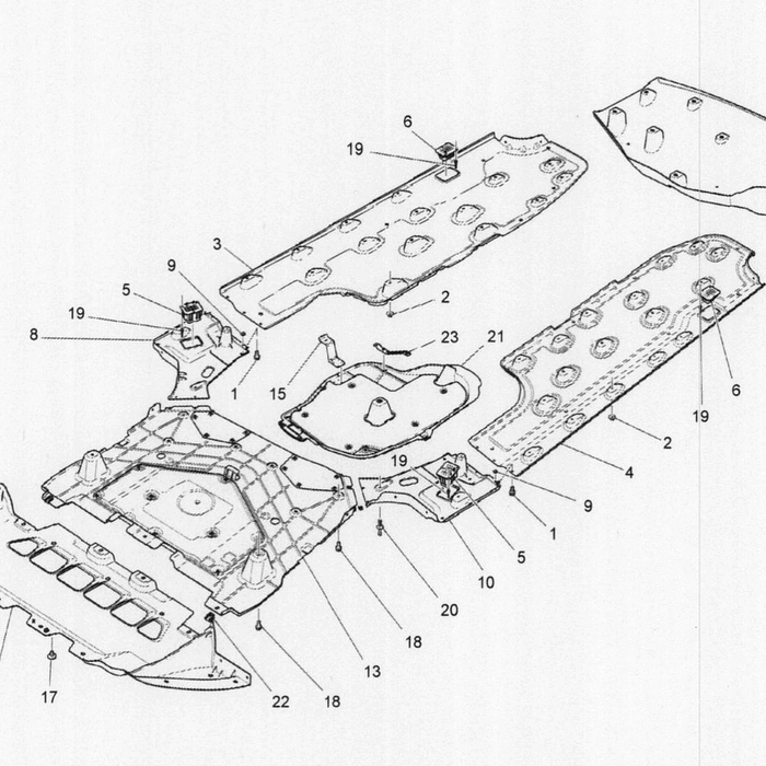Genuine Maserati Special Nut (x1) OE 675000324