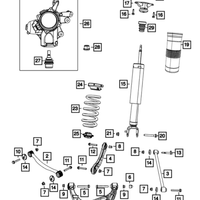 New Genuine Mopar Stop/Bmpr Jounce 2011-2022 OE 68029591AD
