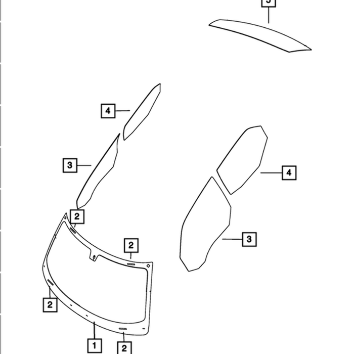 New Genuine Mopar Spacer 2011-2023 OE 68044586AA