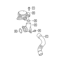New Genuine Mopar Valve Pcv 2007-2009 OE 68048205AB