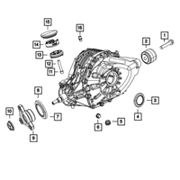 New Genuine Mopar Mount Differential OE 68049496AA