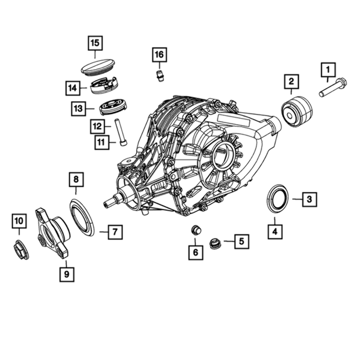 New Genuine Mopar Mount Differential OE 68049496AA