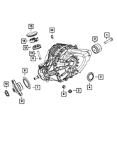 New Genuine Mopar Mount Differential OE 68049496AA